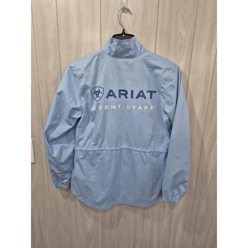 Ariat World Equestrian Games KY 2010 Event Staff Jacket Blue Unisex Full Zip M